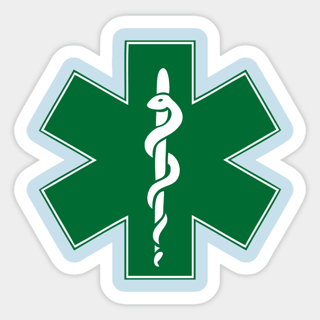 ambulance Sticker by Huggy Mauve